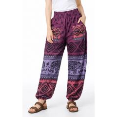cashmelon harem pant elephant